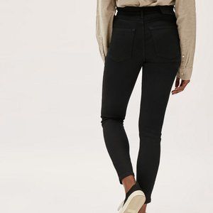 Everlane Authentic Stretch High-rise Skinny jeans - black
